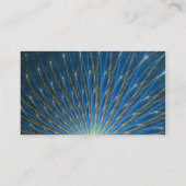 Fraktal Fireworks Business Card Visitenkarte (Rückseite)