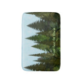 Fraktal Firs Badematte (Vorderseite Vertikal)