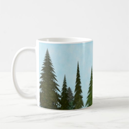 Fraktal Firs Kaffeetasse (Links)