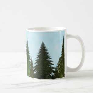 Fraktal Firs Kaffeetasse