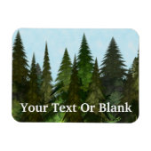 Fraktal Firs Magnet (Horizontal)