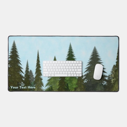 Fraktal Firs Schreibtischunterlage (Tastatur & Maus)