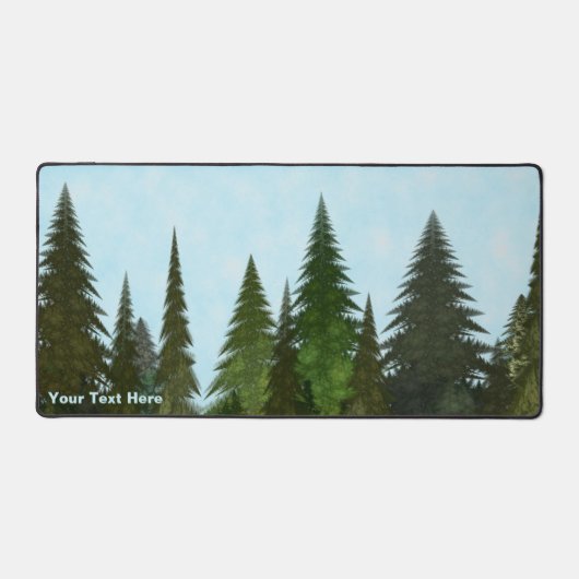 Fraktal Firs Schreibtischunterlage (Vorderseite)