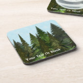 Fraktal Firs Untersetzer (Linke Seite)