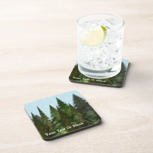 Fraktal Firs Untersetzer (Rechte Seite)