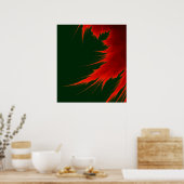 Fraktal Flame Poster (Küche)