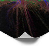 Fraktal Flames Deva Poster (Ecke)