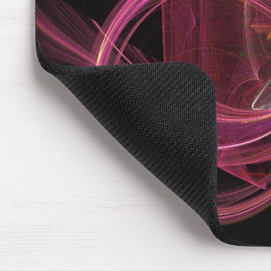 Fraktal Flamme Abstrakt 01 Mousepad (Ecke)