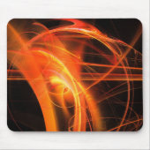 Fraktal Flamme Abstrakt 07 Mousepad (Vorne)