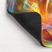 Fraktal-Flamme Mousepad (Ecke)