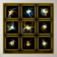 Fraktal Flammen Comp. -Beige