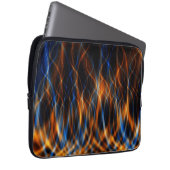 Fraktal Flammen Laptopschutzhülle (Vorne Rechts)