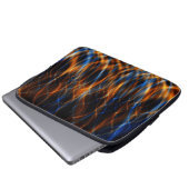 Fraktal Flammen Laptopschutzhülle (Vorne Knopf)