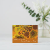 Fraktal flammt Geschäfts-Karten Visitenkarte (Stehend Vorderseite)