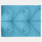 Fraktal Fleecedecke (Vorderseite (Horizontal))