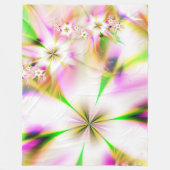 Fraktal Fleecedecke (Vorderseite)