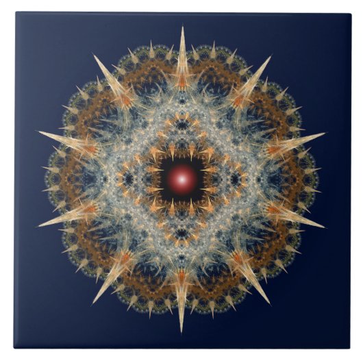 Fraktal Fliese (Vorderseite)