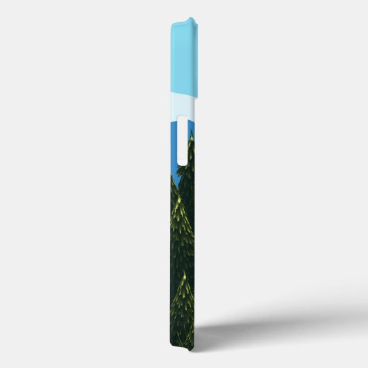 Fraktal Forest Case-Mate iPhone Hülle (Rückseite / Rechts)