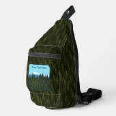 Fraktal Forest Crossbody Bag (Rechte Ecke)