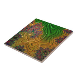 Fraktal Forest Fliese