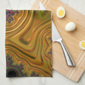 Fraktal Forest Geschirrtuch (Viertel Falte)