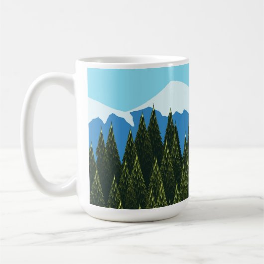 Fraktal Forest Kaffeetasse (Links)