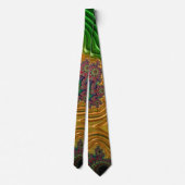 Fraktal Forest Krawatte (Rückseite)