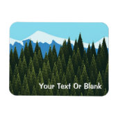 Fraktal Forest Magnet (Horizontal)