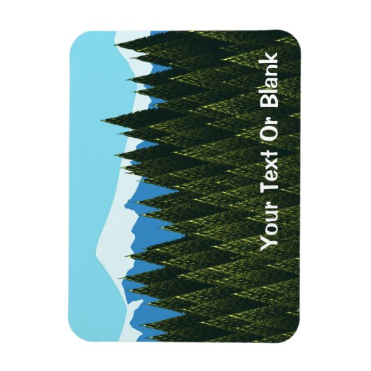 Fraktal Forest Magnet (Vertikal)