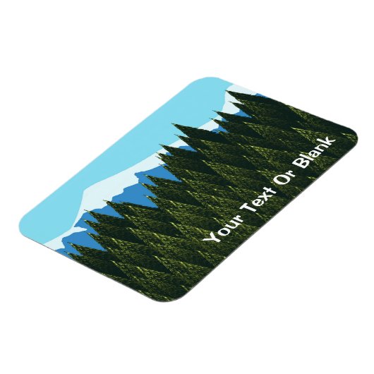 Fraktal Forest Magnet (Linke Seite)