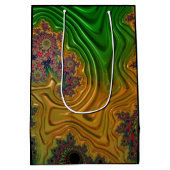 Fraktal Forest Mittlere Geschenktüte (Rückseite)