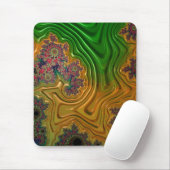 Fraktal Forest Mousepad (Mit Mouse)