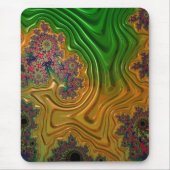 Fraktal Forest Mousepad (Vorne)