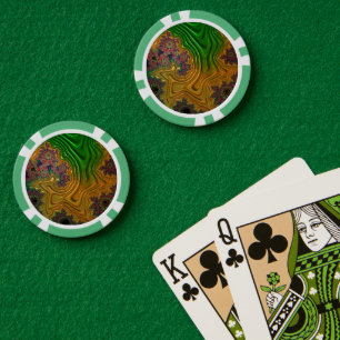 Fraktal Forest Pokerchips