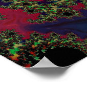 Fraktal Forest Poster (Ecke)