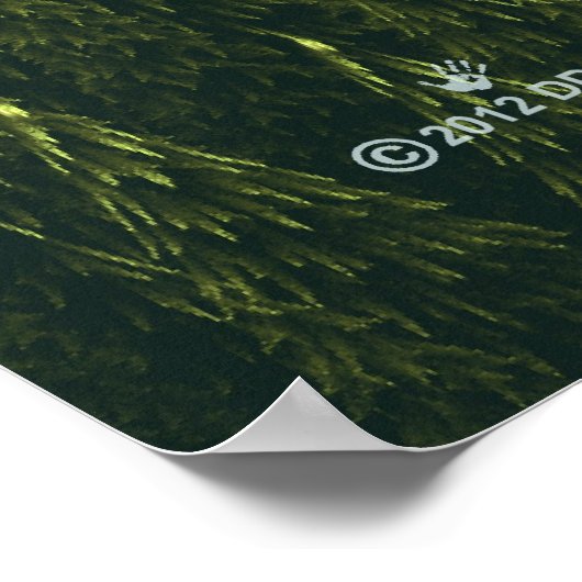 Fraktal Forest Poster (Ecke)