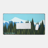 Fraktal Forest Schreibtischunterlage (Tastatur & Maus)