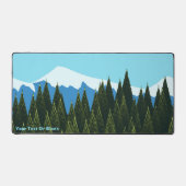 Fraktal Forest Schreibtischunterlage (Vorderseite)