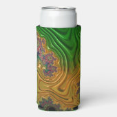 Fraktal Forest Selters Dosenkühler (Seltzer Vorderseite)