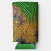 Fraktal Forest Selters Dosenkühler (Rückseite)