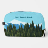 Fraktal Forest Waschbeutel (Vorderseite)