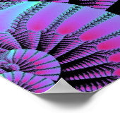 Fraktal Fossile Poster (Ecke)