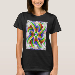 Fraktal Fractured Cataclysmic Color Highway Intero T-Shirt