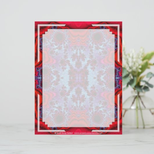 Fraktal FS~12 Custom Letterhead 03 - 8,5" x 11" (Stehend Vorderseite)