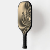 Fraktal für antikes Gold Pickleball Schläger (Links)