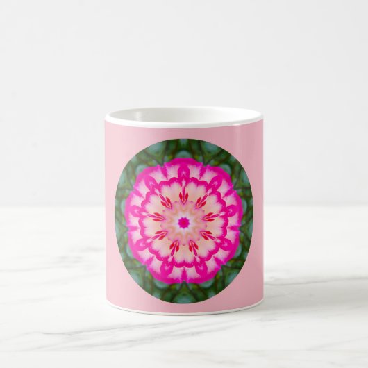 Fraktal für Miniatur-Rose Kaffeetasse (Mittel)