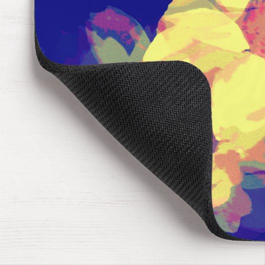 Fraktal-Gänseblümchen Mousepad (Ecke)