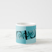 Fraktal Garden Age Espressotasse (Vorderseite)