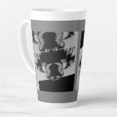 Fraktal Garden grau Milchtasse (Linke Ecke)