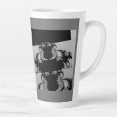 Fraktal Garden grau Milchtasse (Rechts)